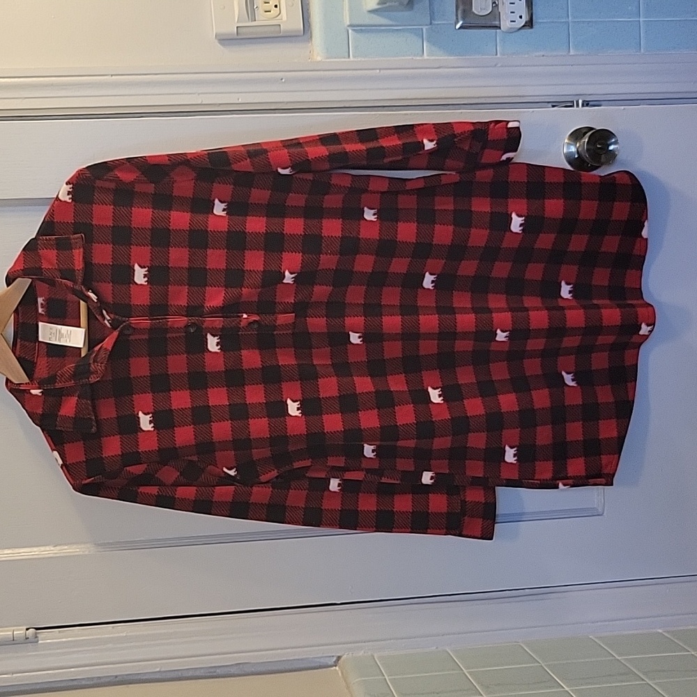 Buffalo Plad super soft Night Shirt L